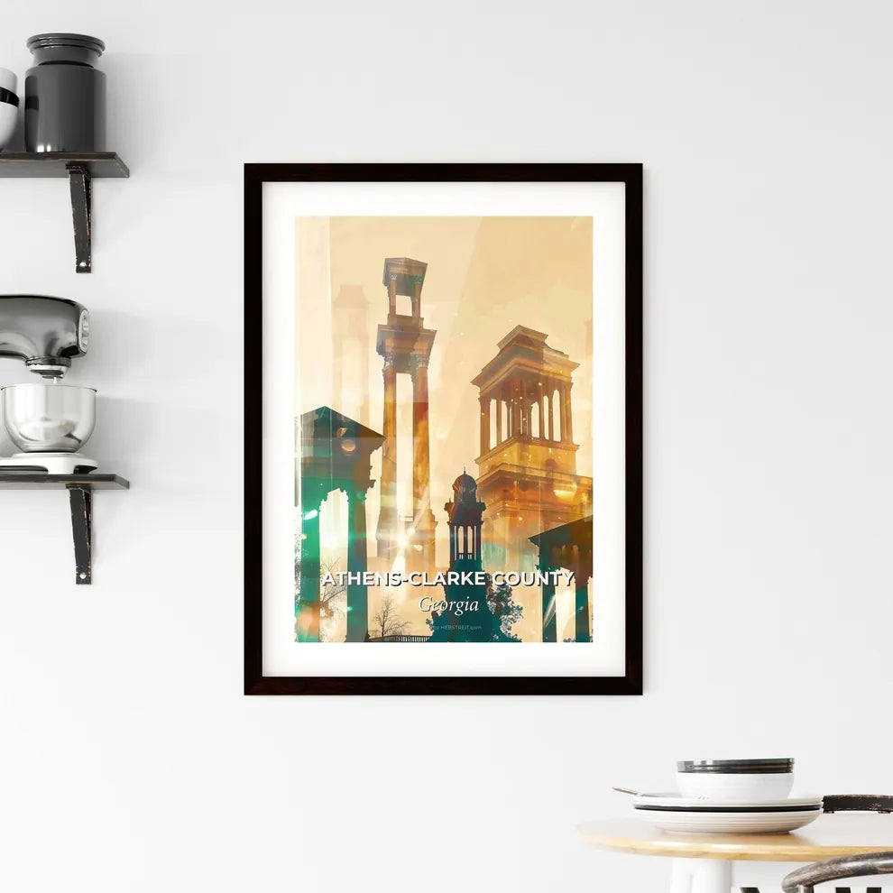 Athen Framed Print