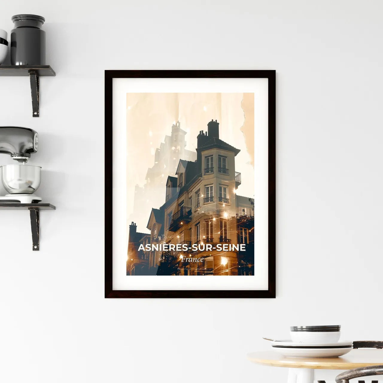 Asniere Framed Print