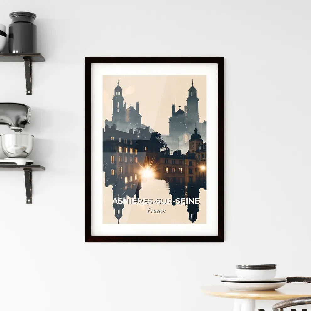 Asniere Framed Print