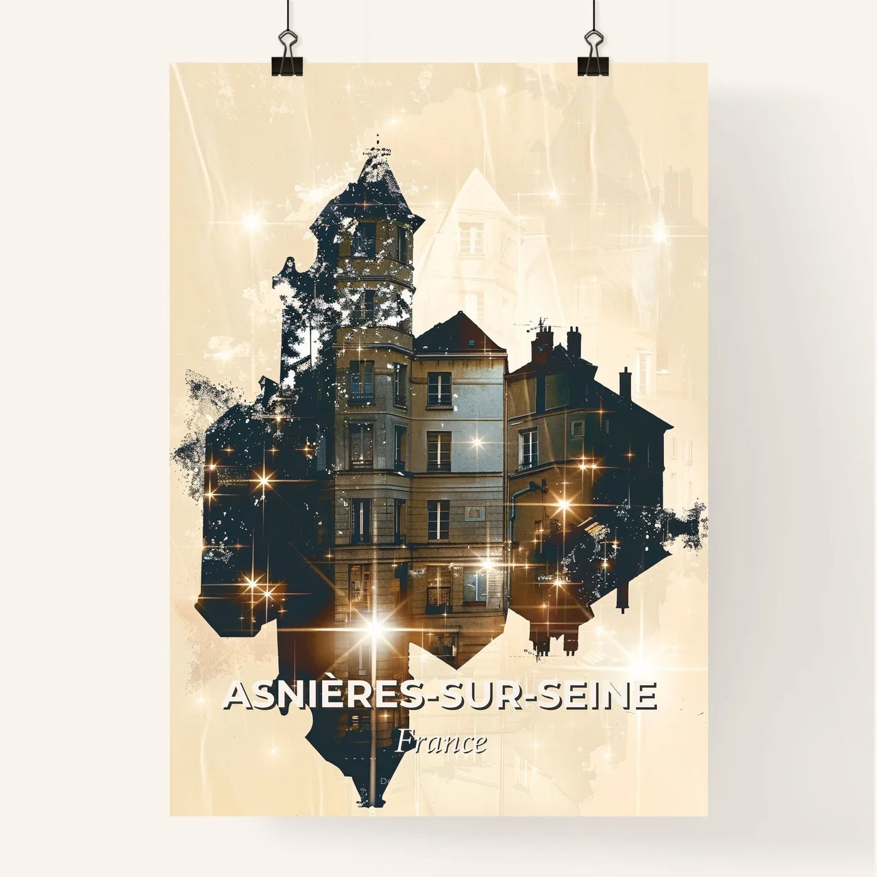 Asniere Poster