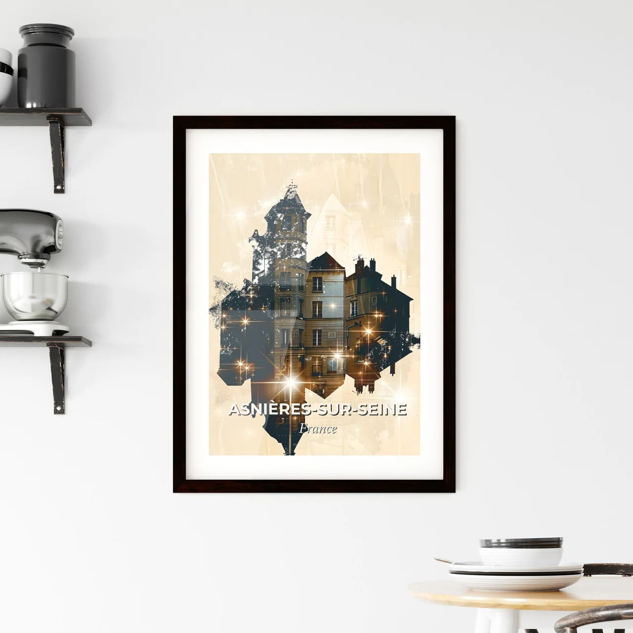 Asniere Framed Print