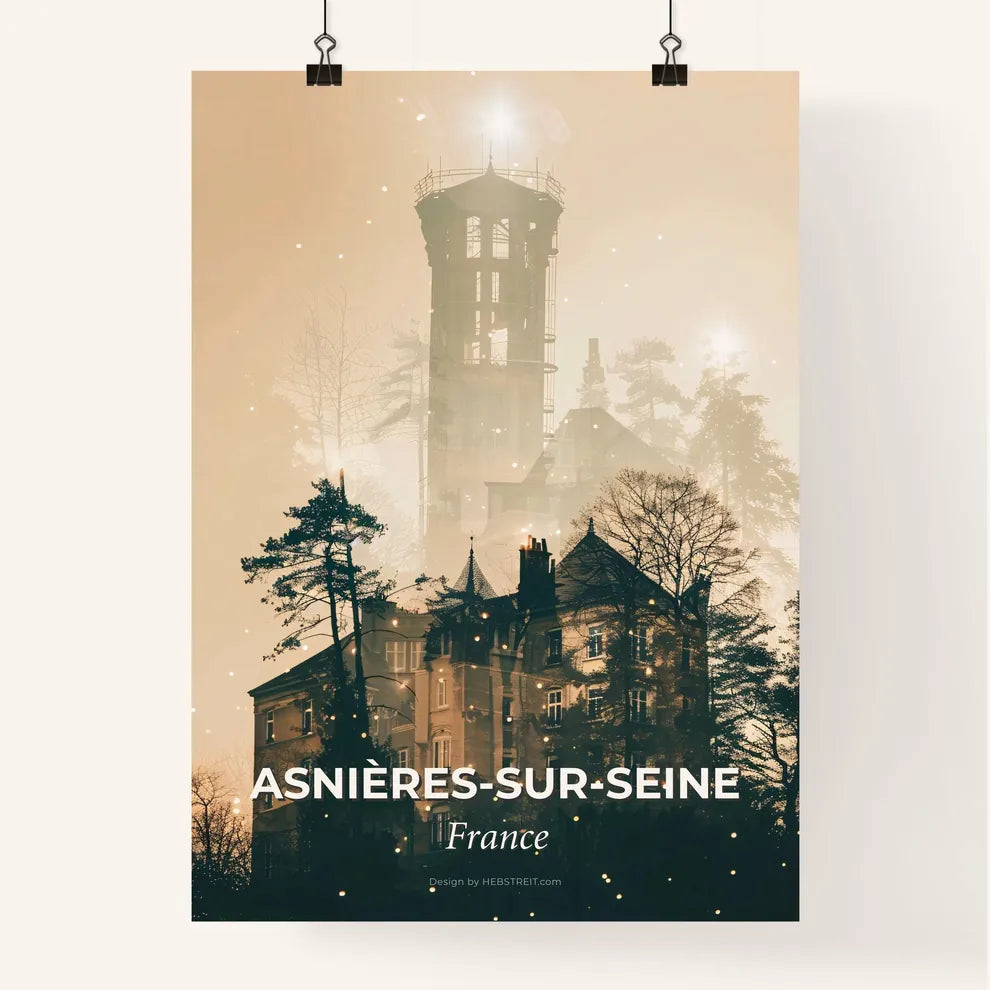 Asniere Poster