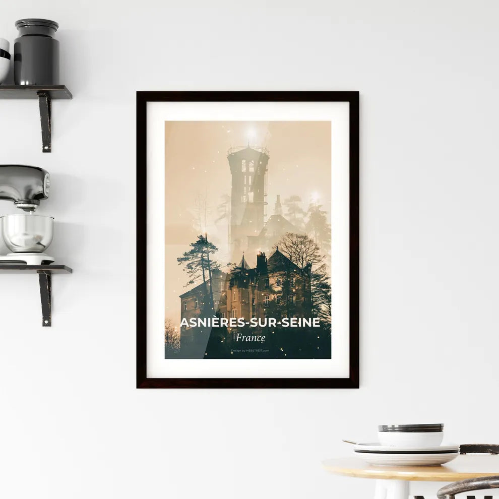 Asniere Framed Print