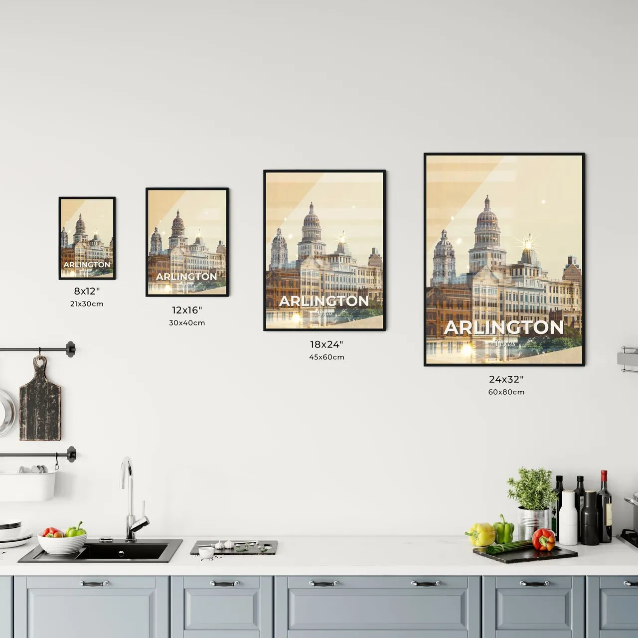 Arlington City Symphony on Beige Office Art