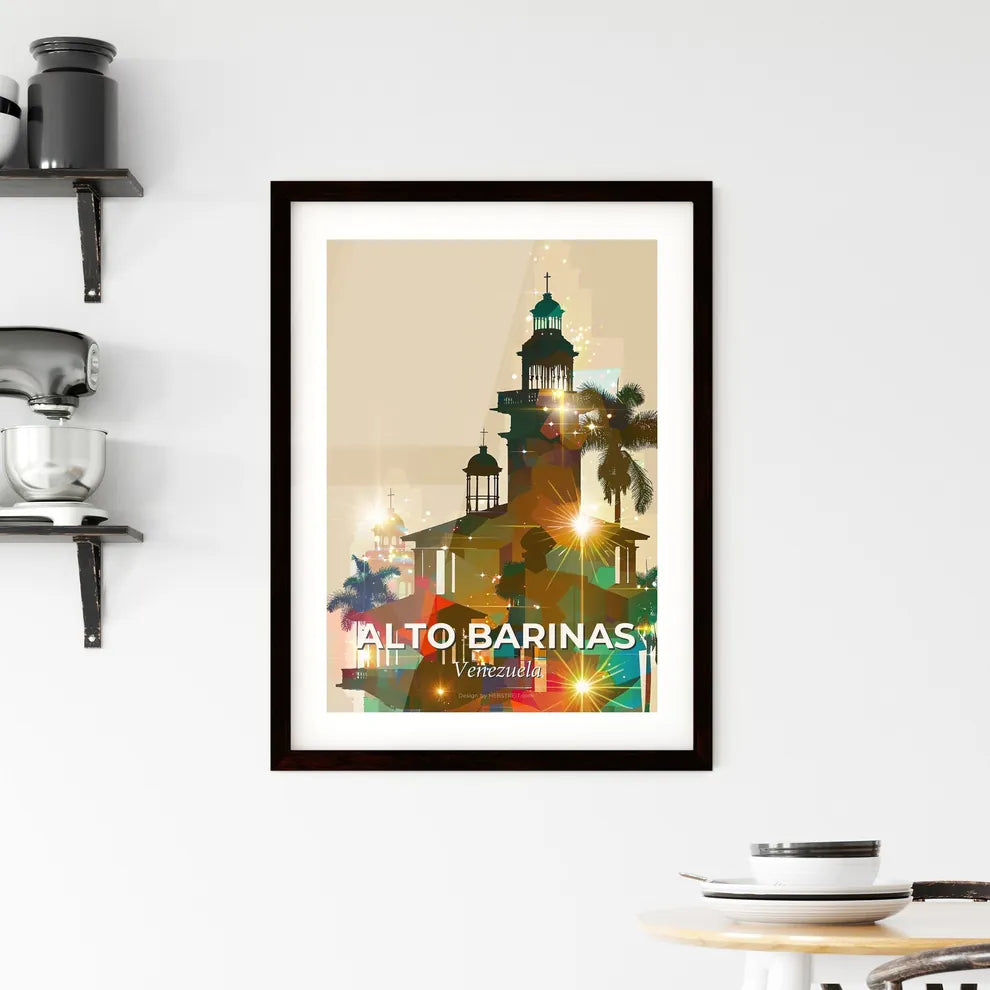 Alto Barinas: Where Tradition Meets Urbanity Framed Print