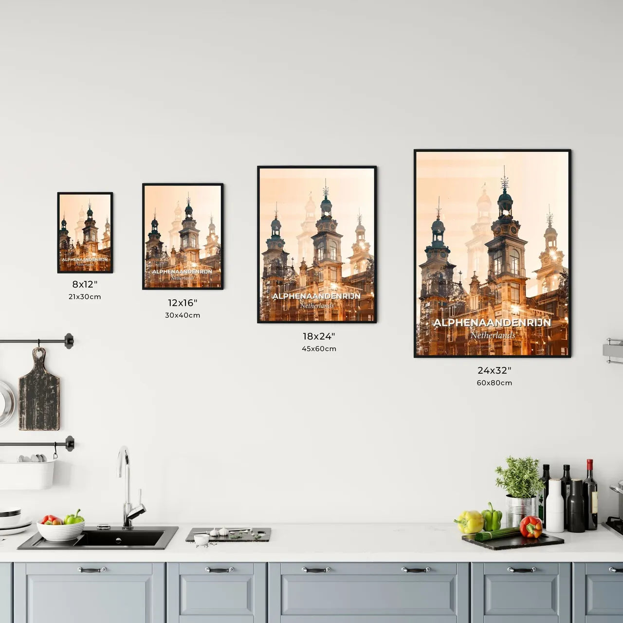 Alphen aan den Rijn Cityscape Art: Illuminate Your Walls Office Art