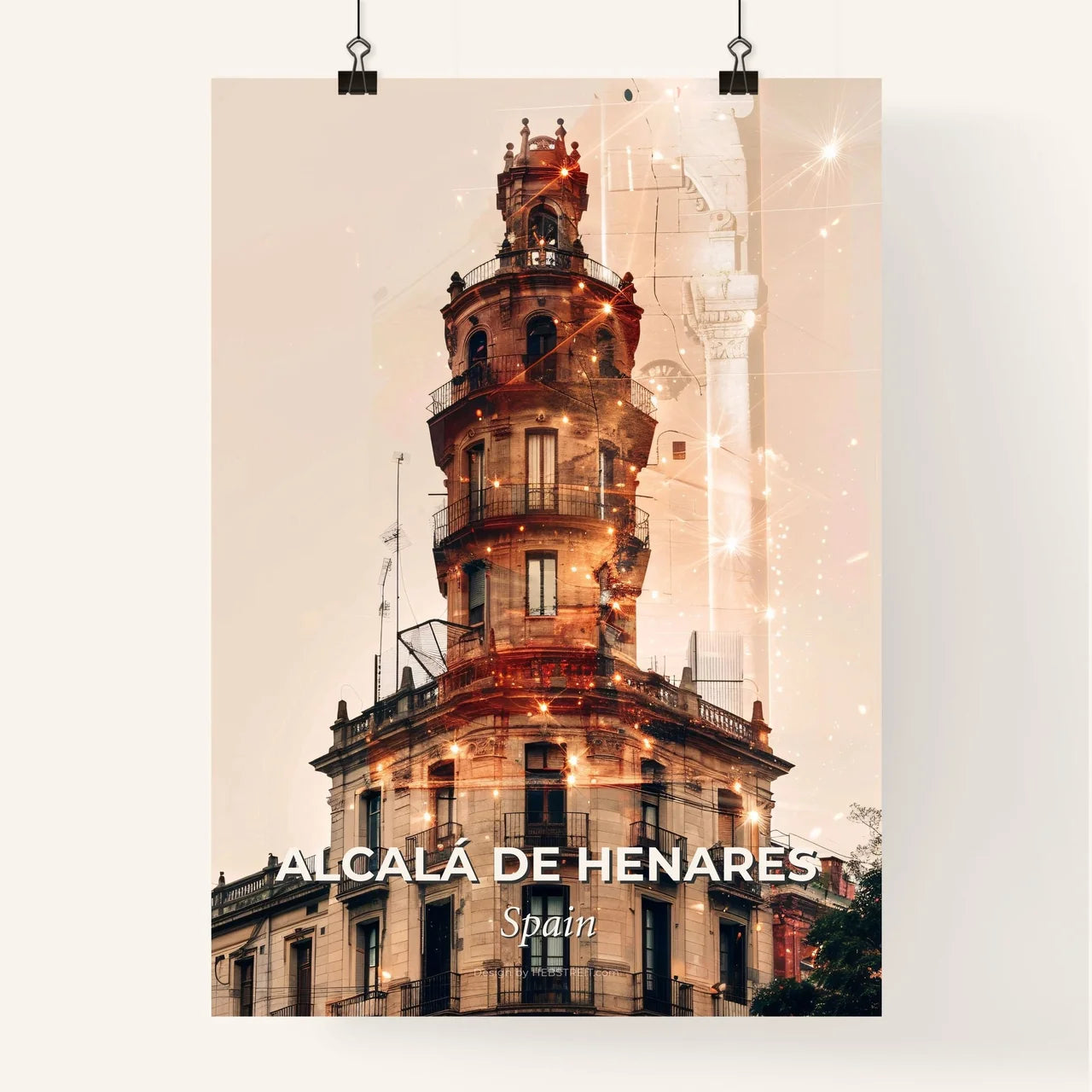 Alcalá de Henares Urban Dream Poster