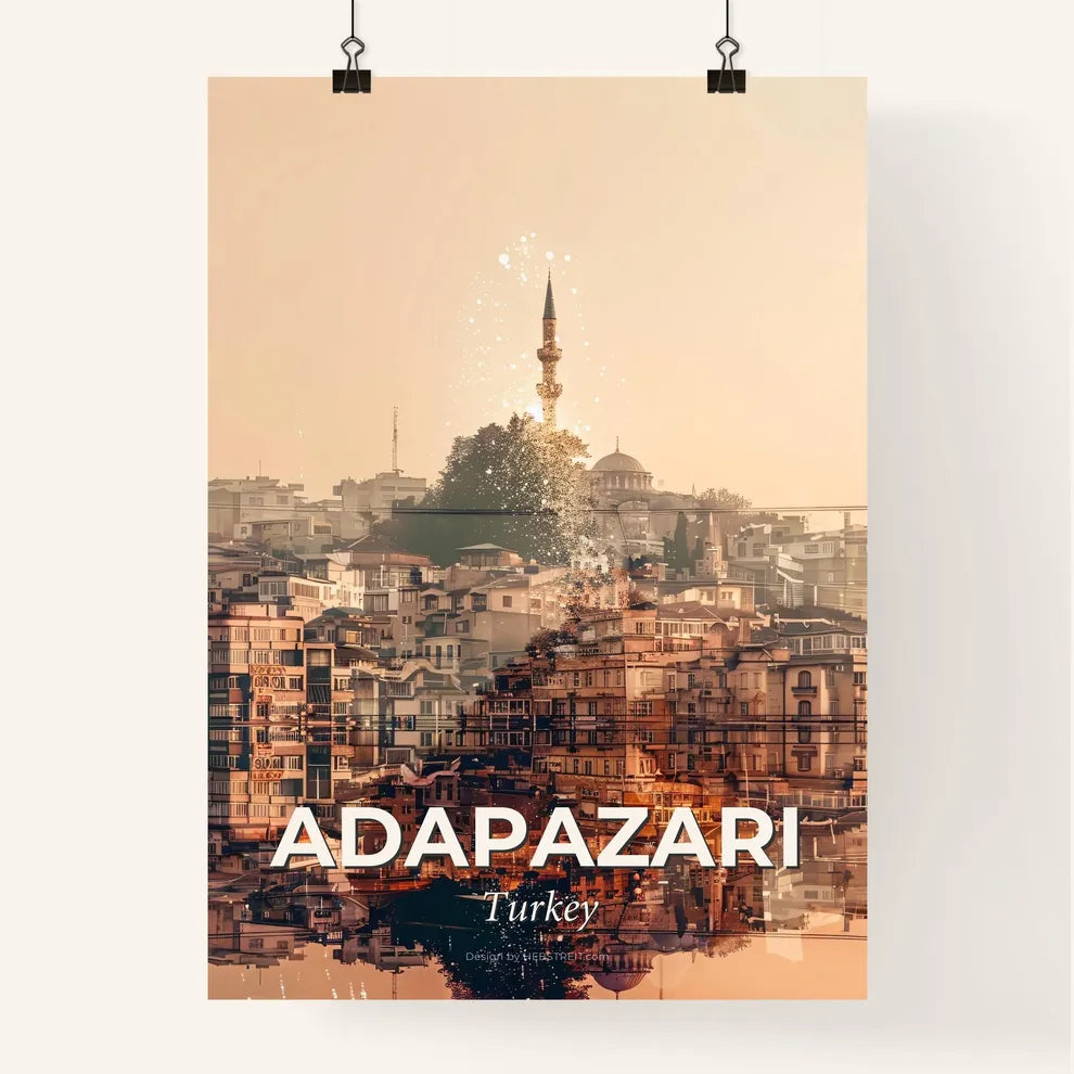 Adapazari Cityscape Architecture Poster Art Poster