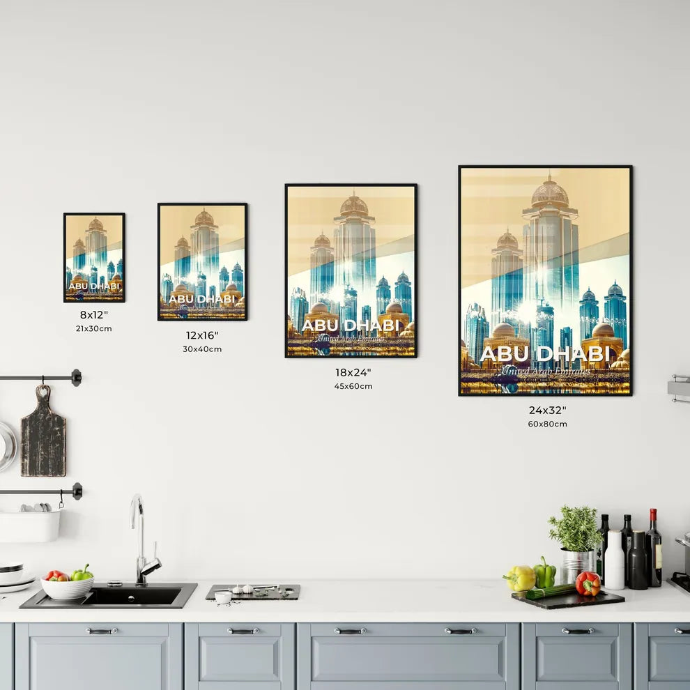 City Skyline Double Exposure Art Office Art