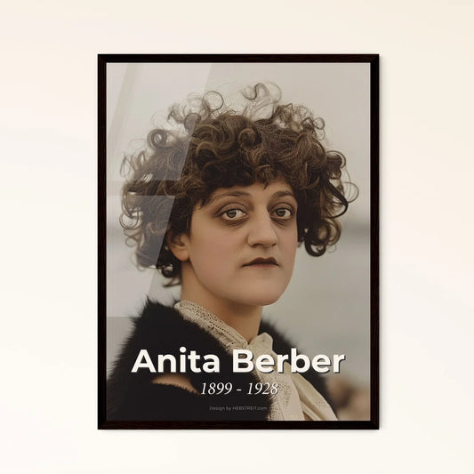 Exquisite Portrait of Anita Berber (1899-1928): Icon of Weimar Berlin's Avant-Garde – A Timeless Addition to Your Home Decor
