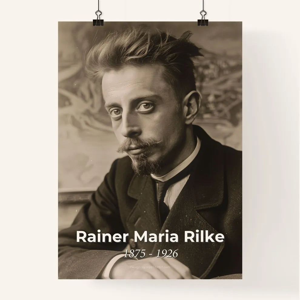 洋書 Rainer Maria Rilke: Masks and the Man Rainer Maria Rilke, 1875 - 1926, Austrian poet - A Man With A