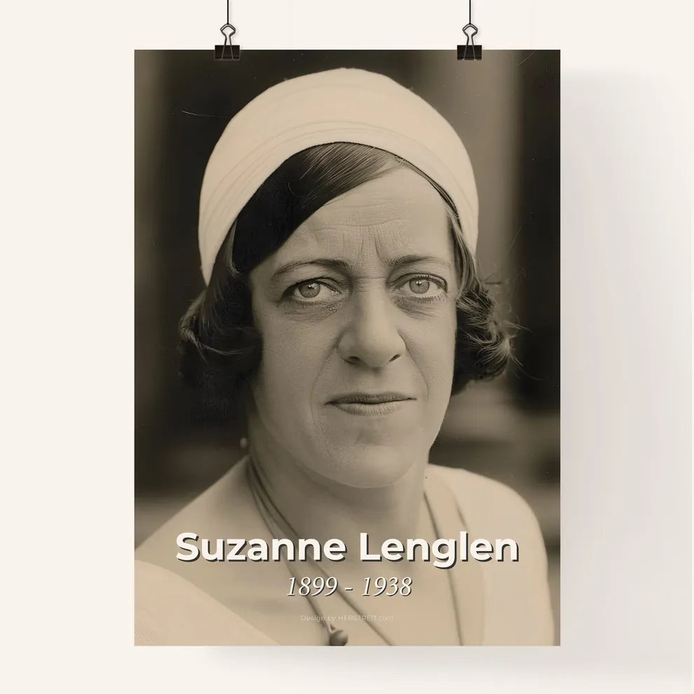 Suzanne Lenglen french tennis player, c. 1920. Photo d'actualité
