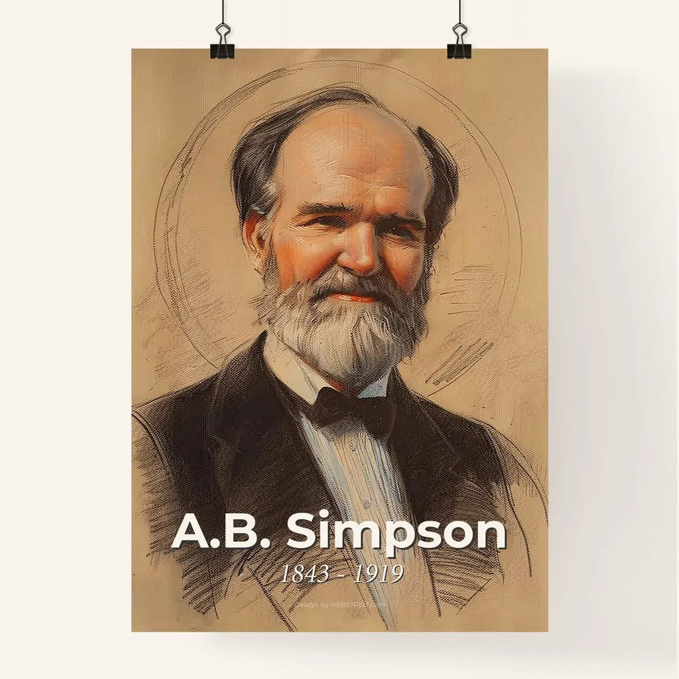 Radiant A.B. Simpson Poster