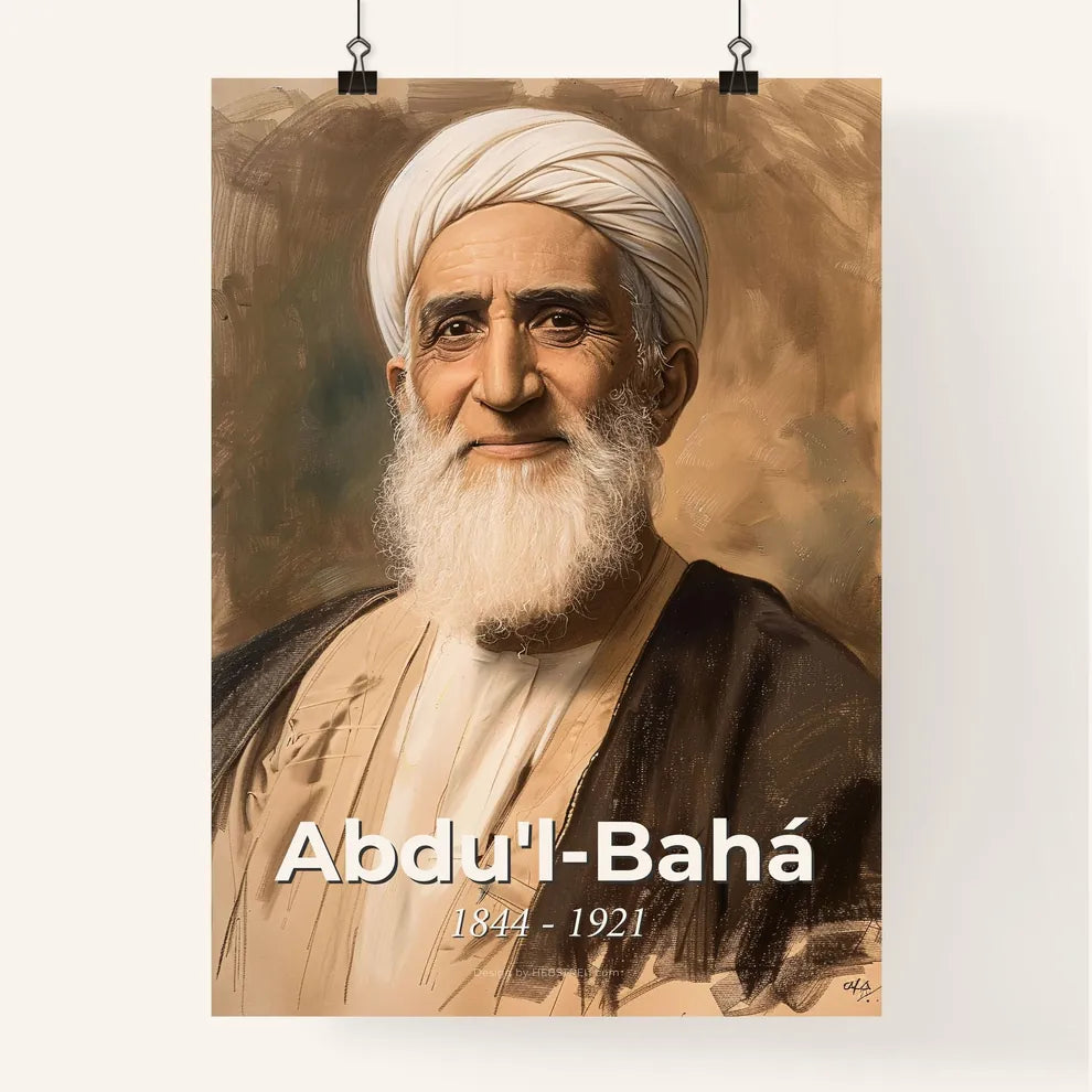 Elegant Portrait of Abdul Poster