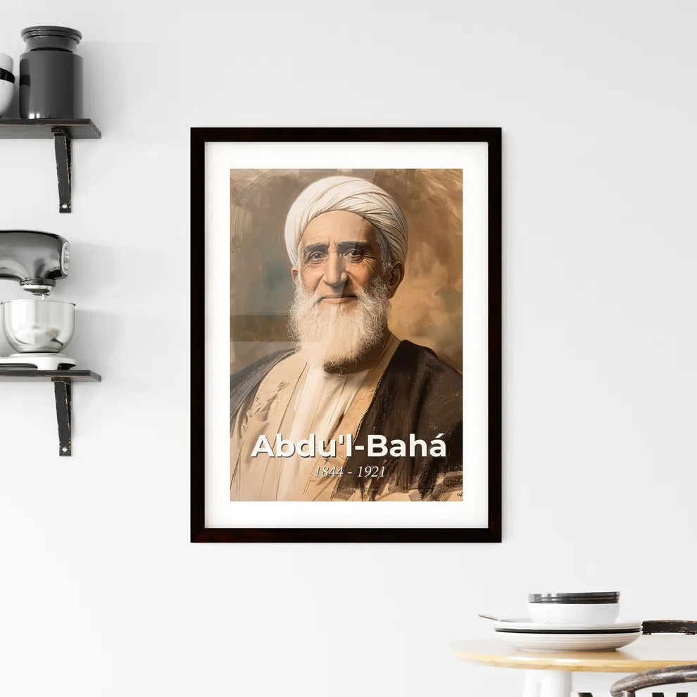 Elegant Portrait of Abdul Hangings