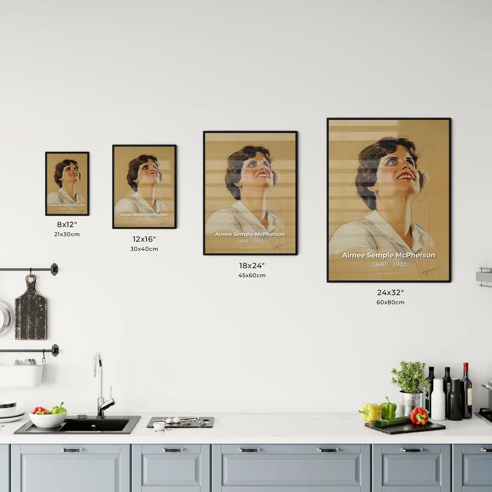 Radiant Aimee Semple McPherson - Kitchen Hangings