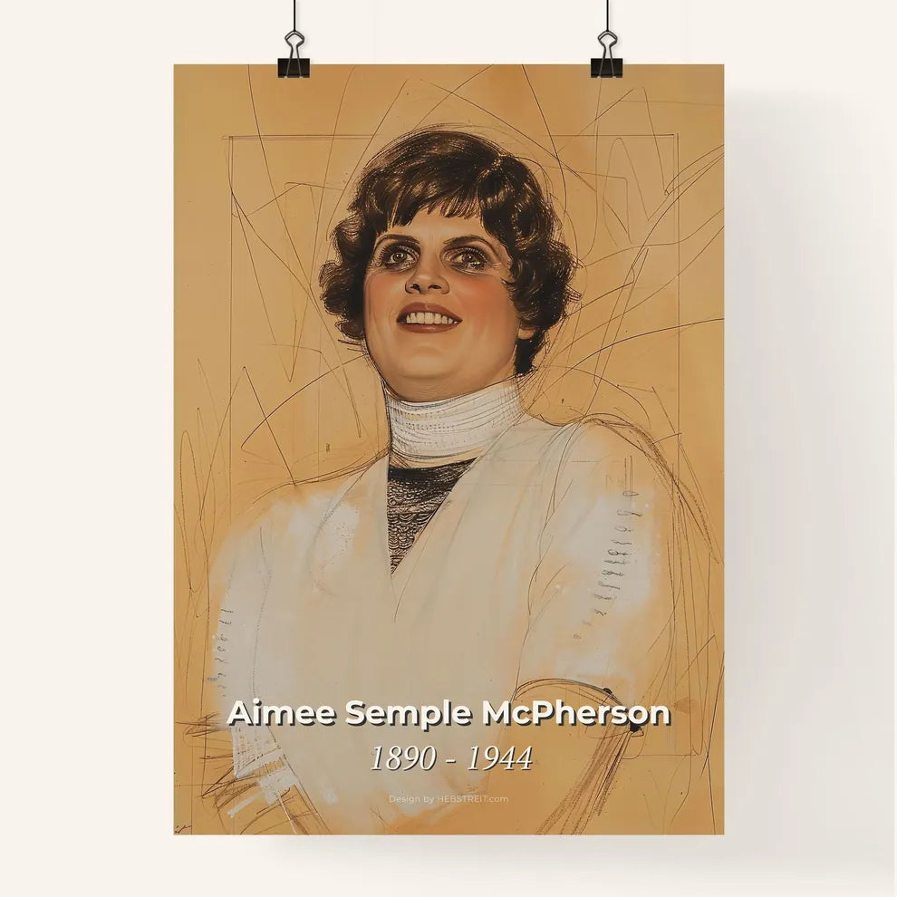 Vibrant Portrait of Aimee Sempl Poster
