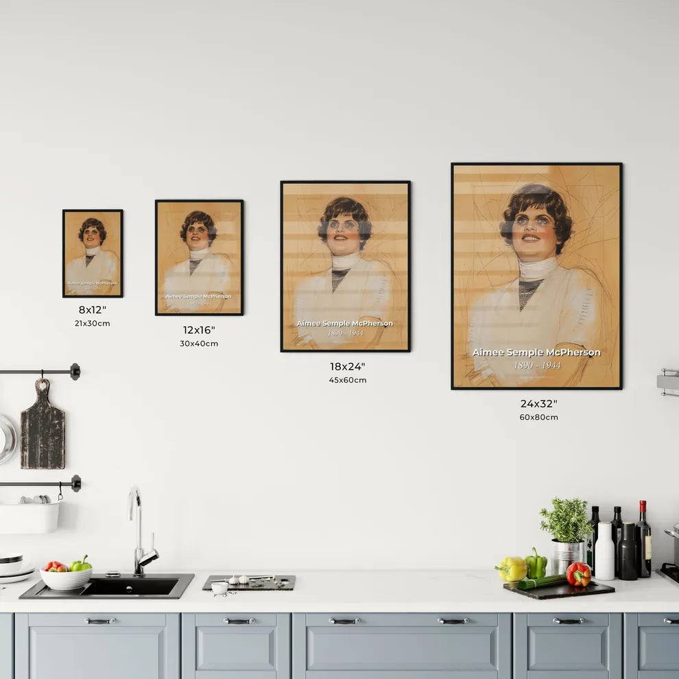 Vibrant Portrait of Aimee Sempl - Kitchen Hangings