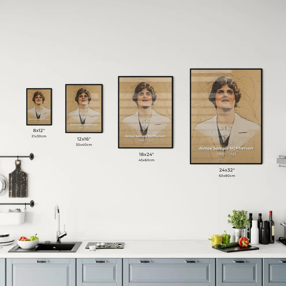 Enchanting Portrait of Aimee Se - Kitchen Hangings