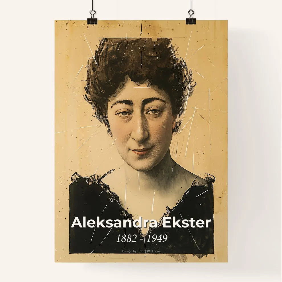 Captivating Aleksandra Eks Poster