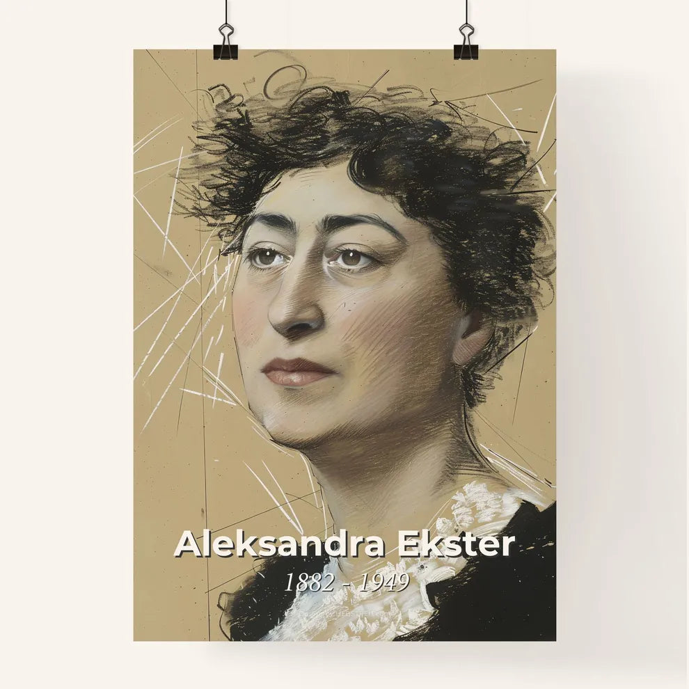 Vibrant Portrait of Aleksa Poster
