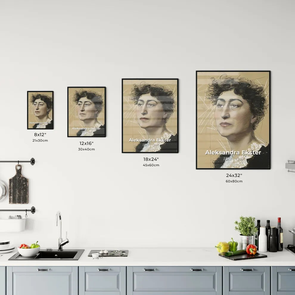 Vibrant Portrait of Aleksa - Kitchen Hangings