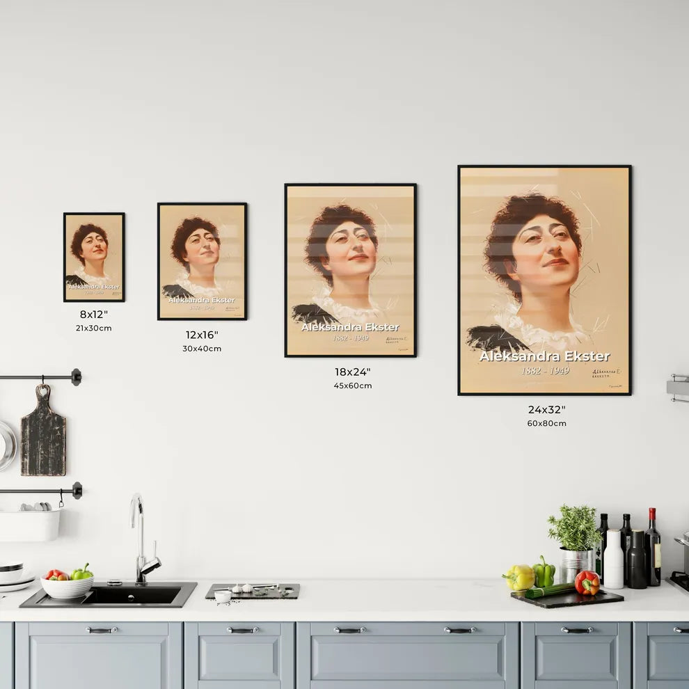 Elegant Abstract Portrait  - Kitchen Hangings