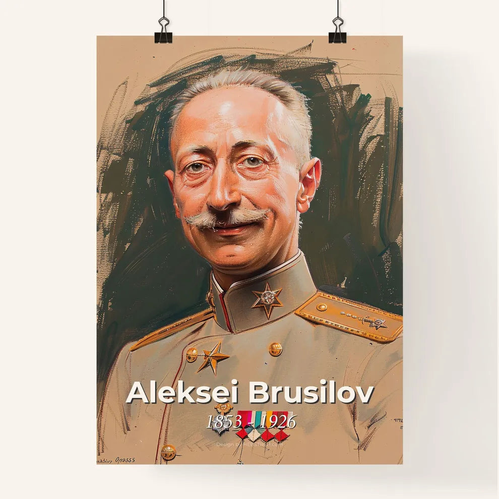 Elegant Portrait of Aleks Poster