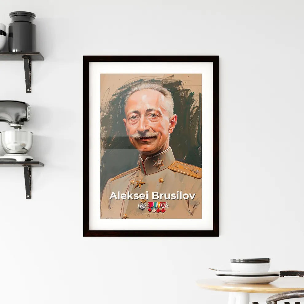 Elegant Portrait of Aleks Framed Print