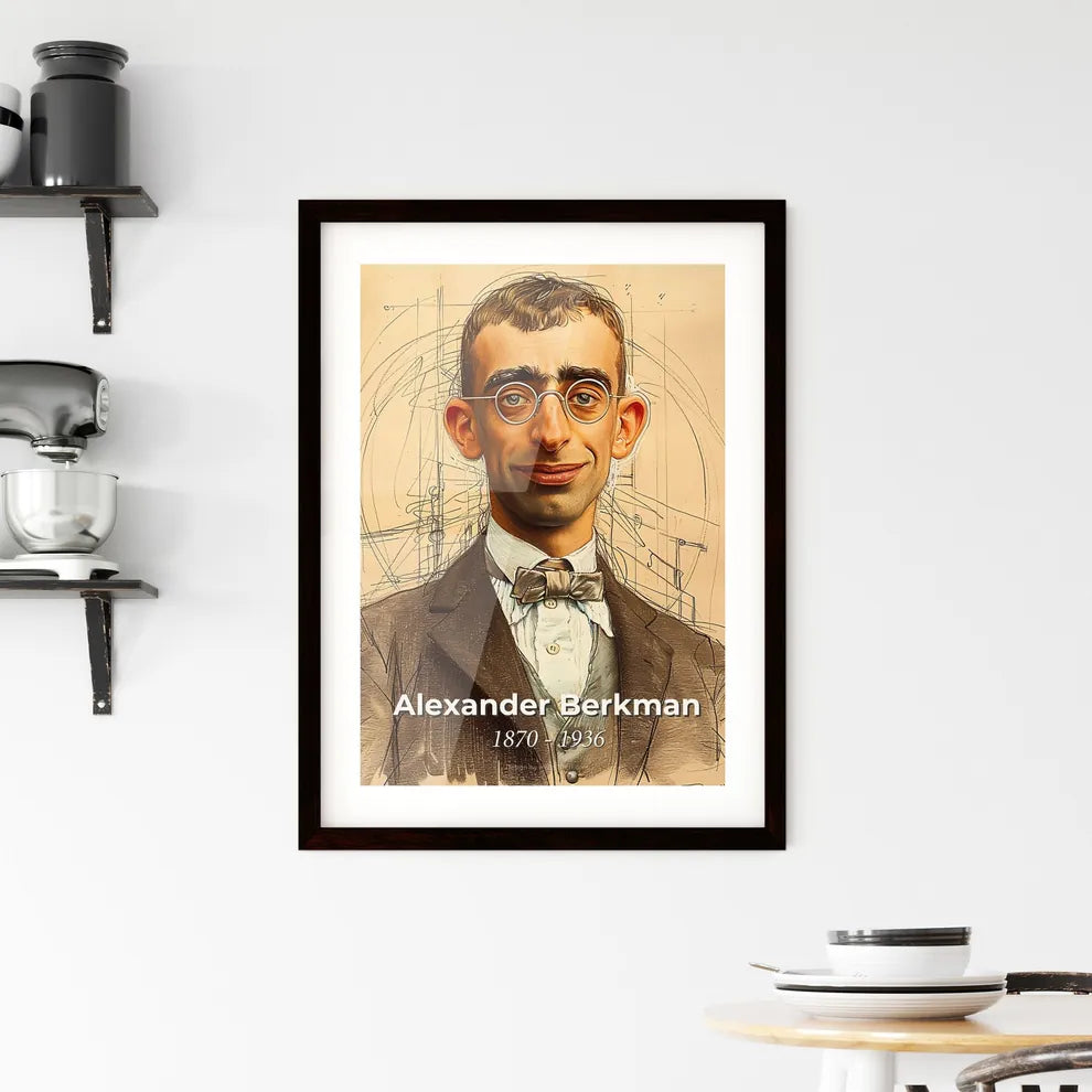 Passionate Portrait of Alexander Berkman Hangings