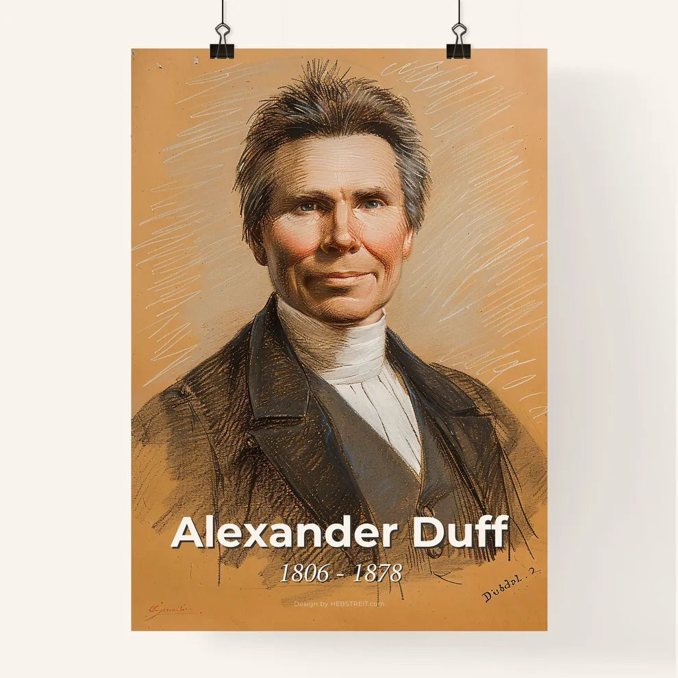 Alexander Duff 1806 Poster