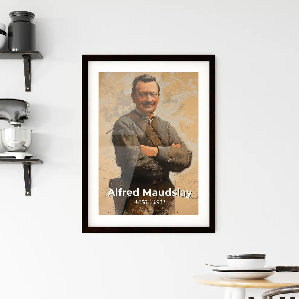 Radiant Portrait of Alfred Maudslay Hangings