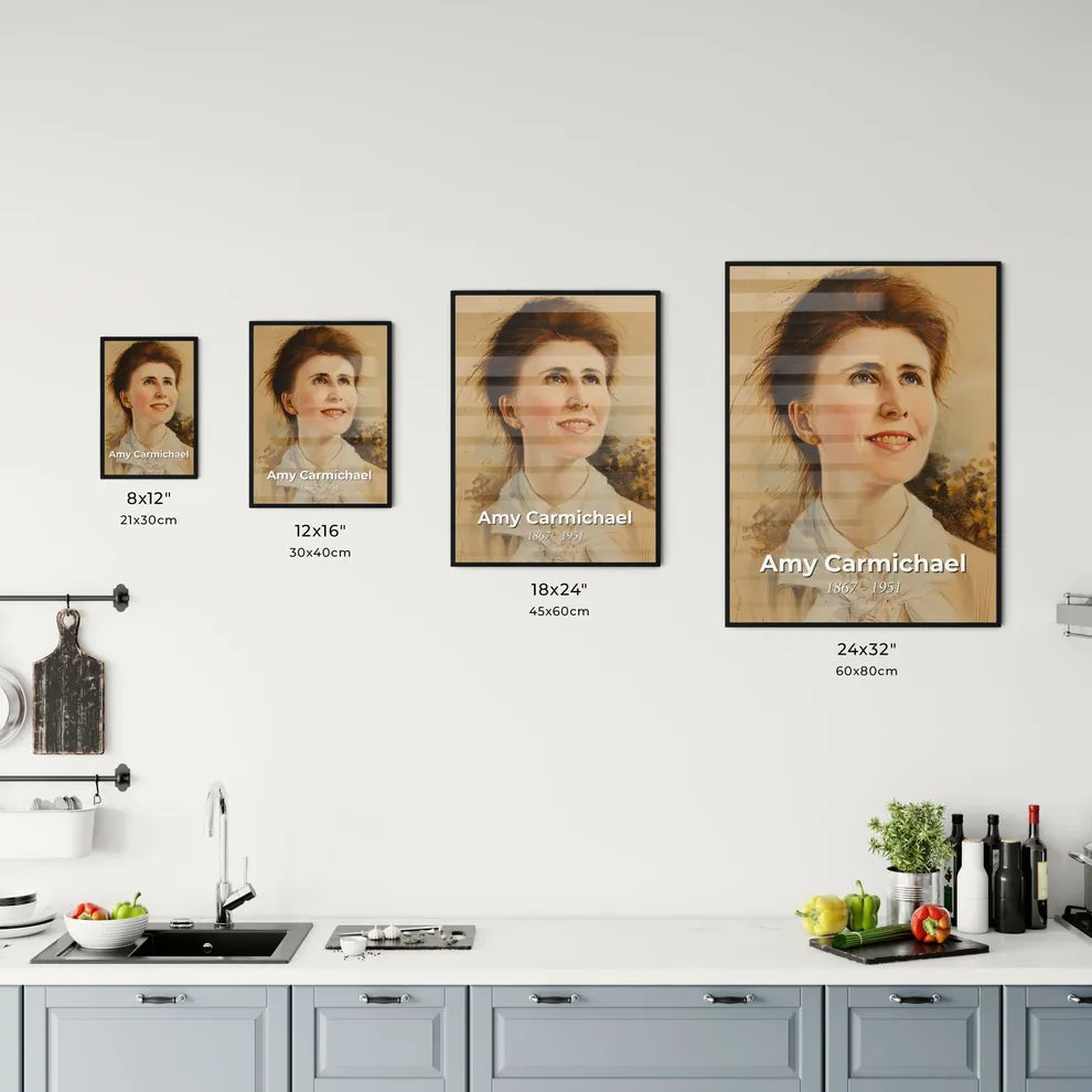 Elegant Portrait of Amy - Kitchen Hangings