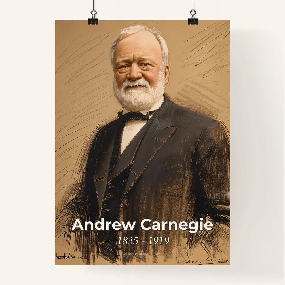 Andrew Carnegie Poster