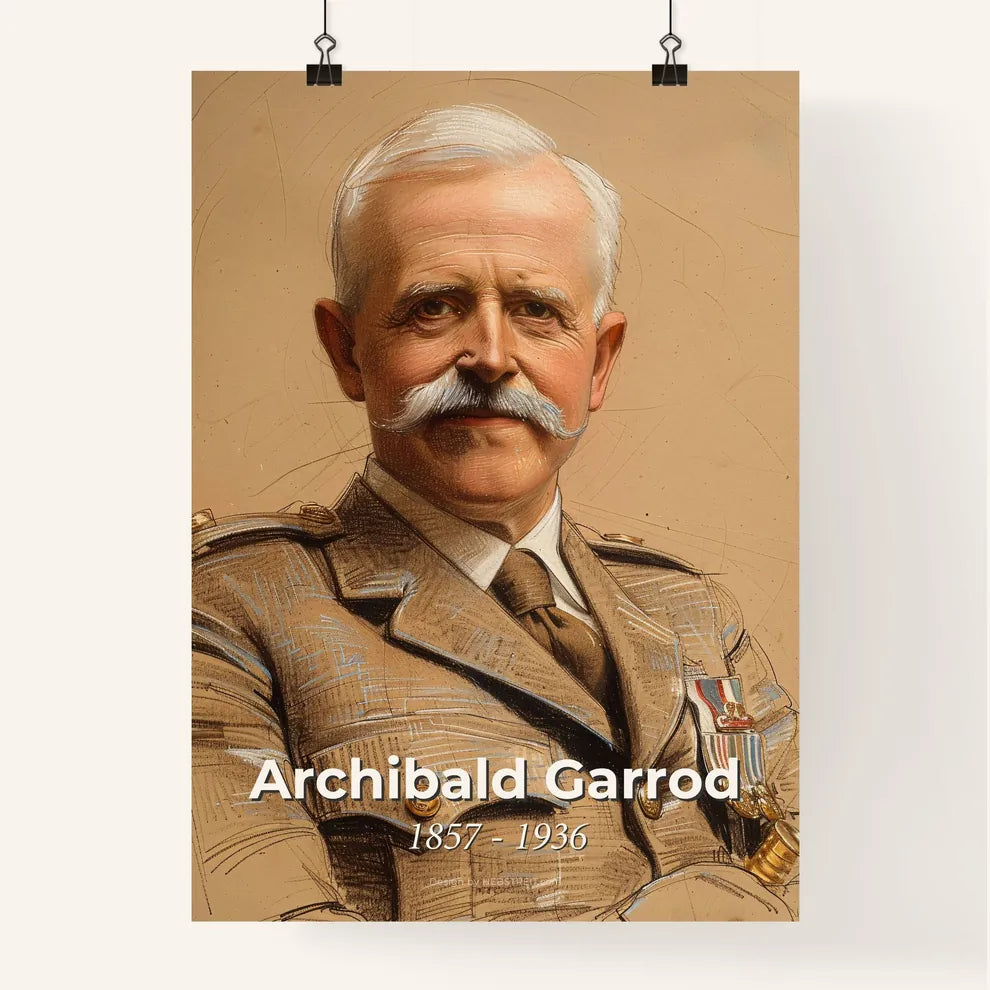 Archibald Garrod Poster