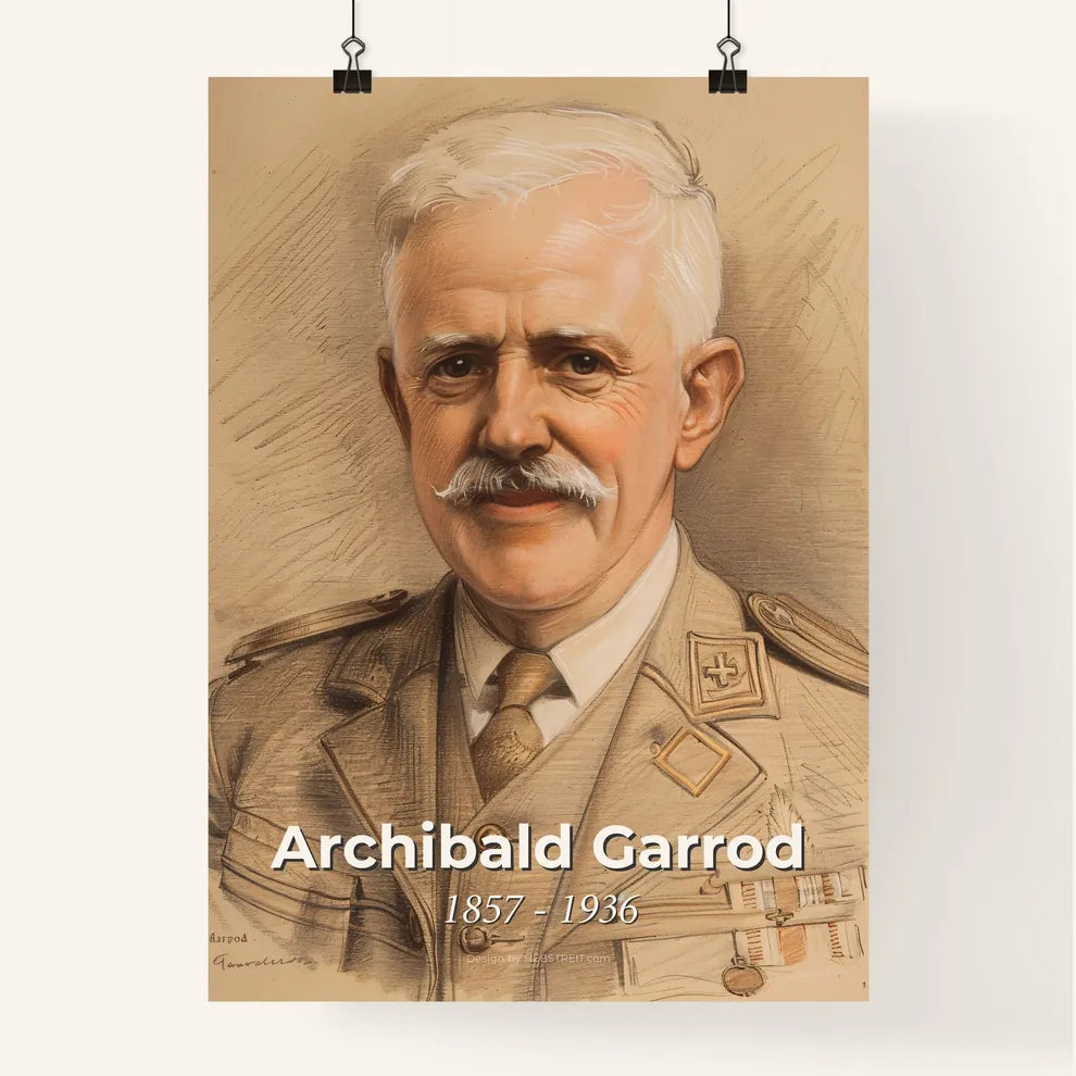 Archibald Garrod Poster