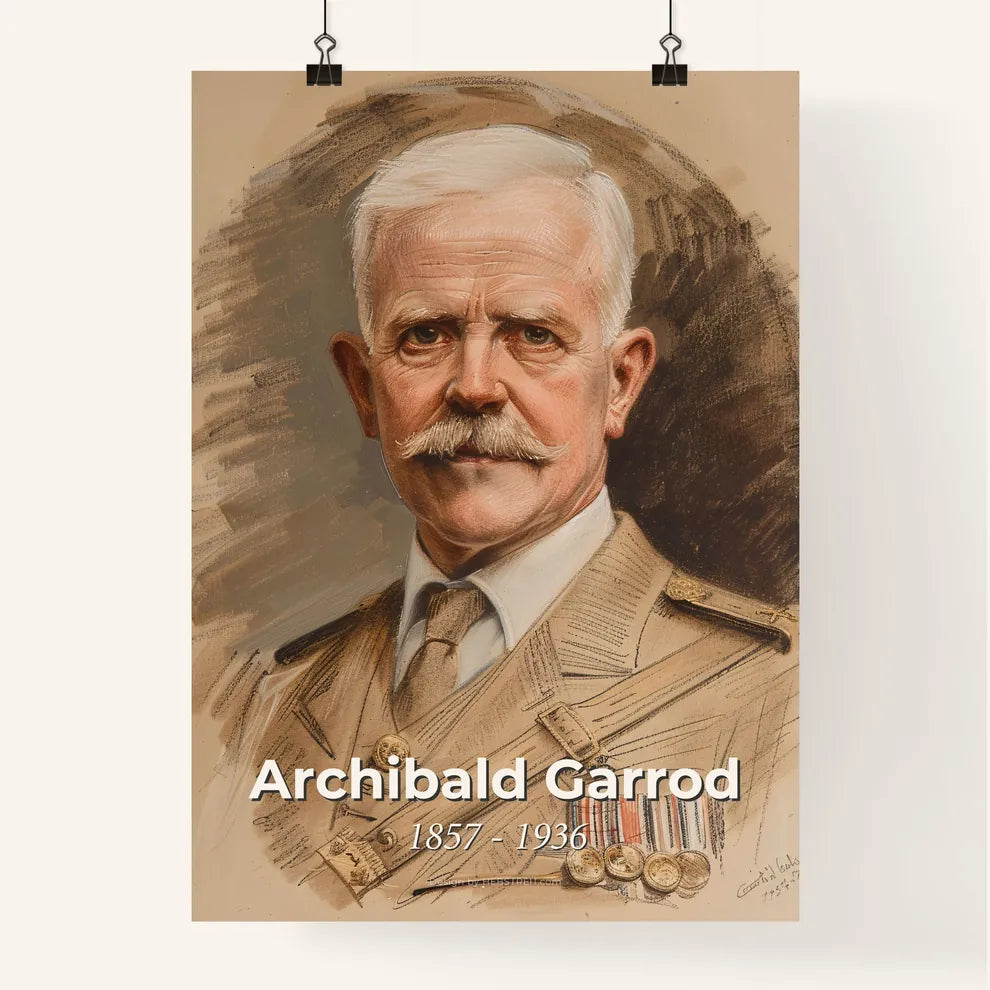 Archibald Garrod Poster