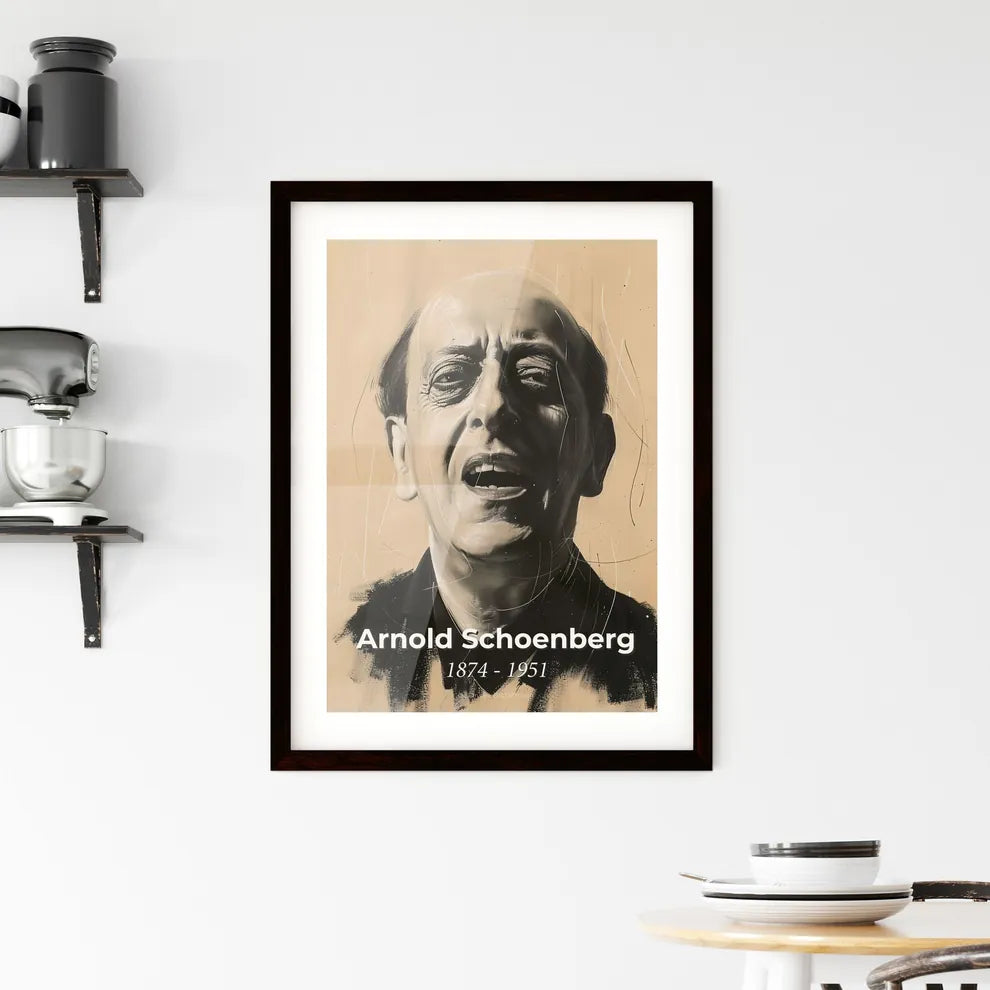 Masterful Tribute to Arnold Schoenberg Hangings