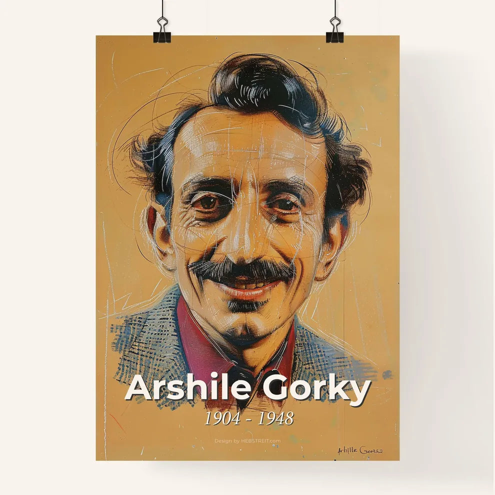 Dynamic Portrait of Arshile Gorky Poster