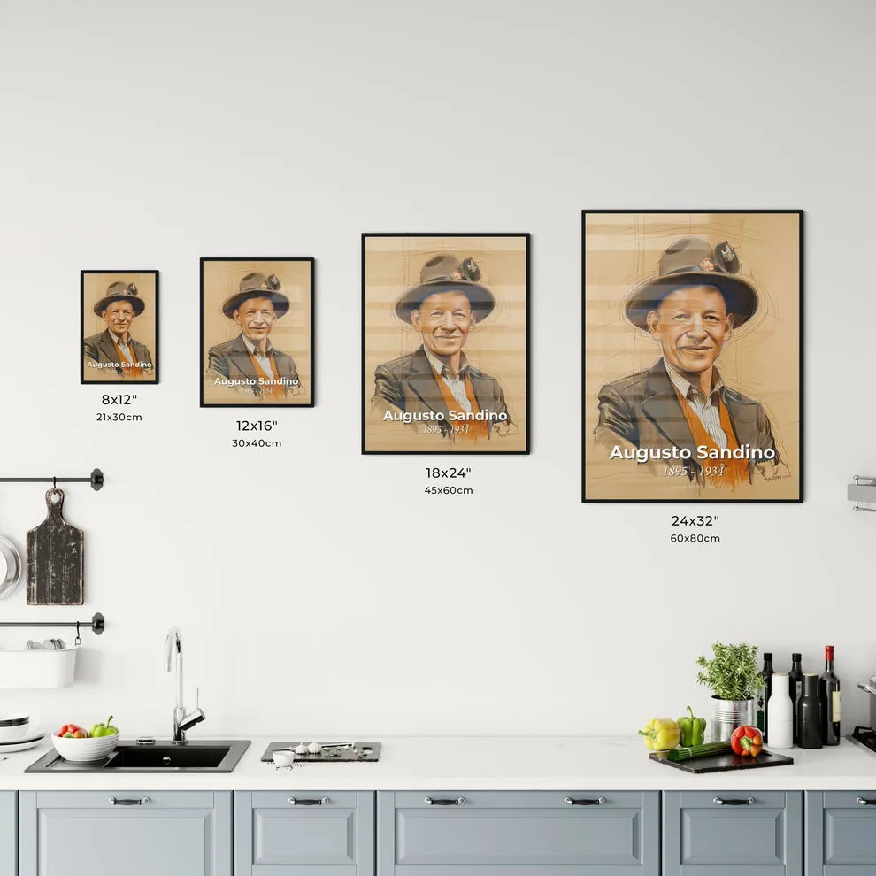 Augusto Sandino Size Chart