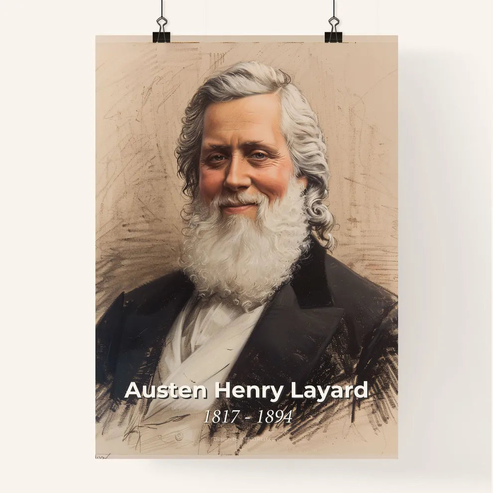 Elegant Portrait of Austen H Poster