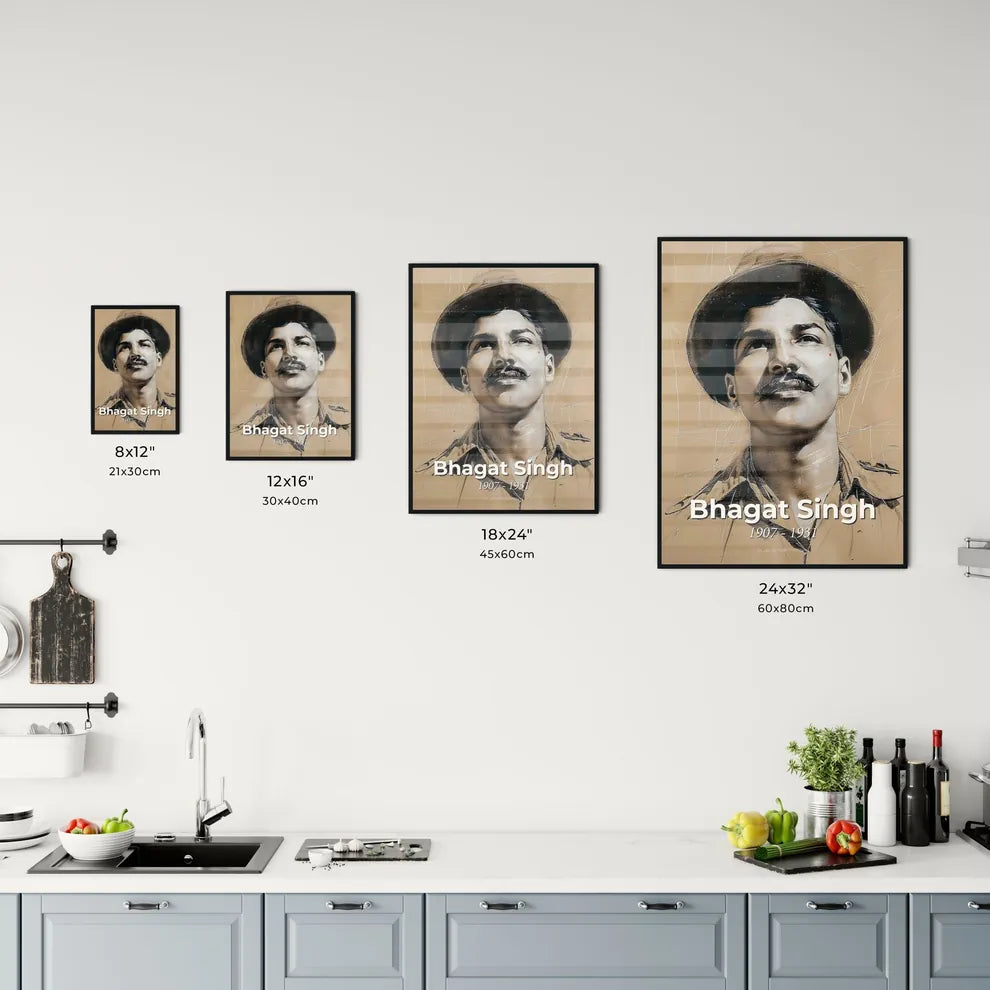 Stunning Bhagat Singh - Kitchen Hangings