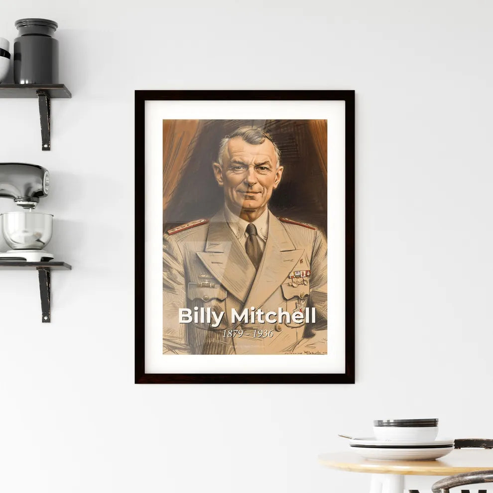 Dynamic Portrait of Bil Framed Print