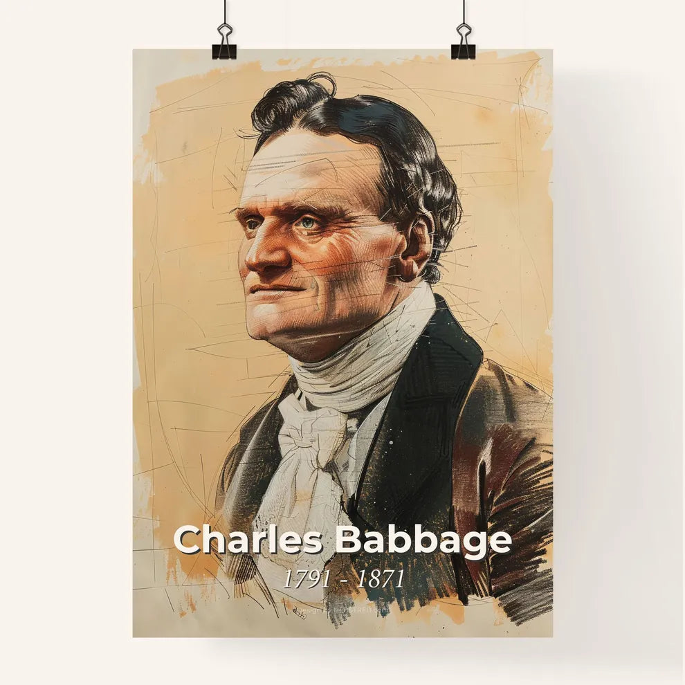 Charles Babbage Poster