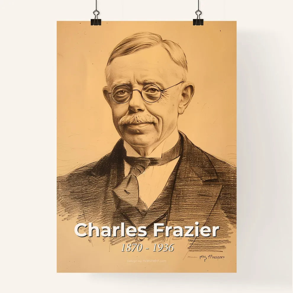 Charles Frazier Poster