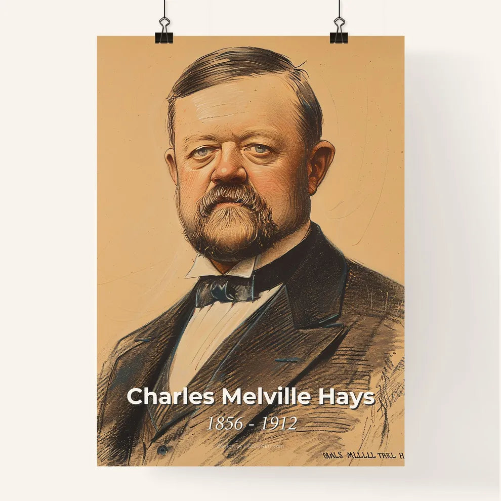 Charles Melville Hays Poster