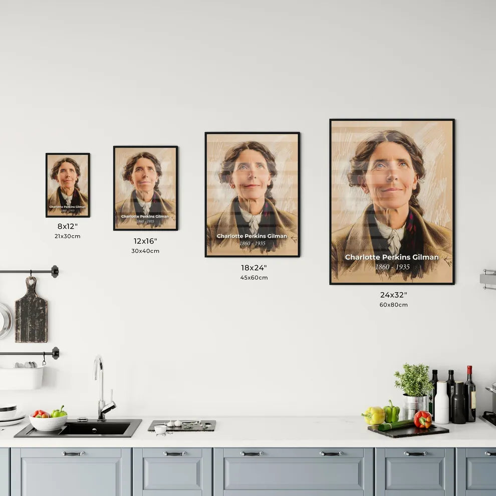 Empowering Portrait of Charlotte  - Kitchen Hangings