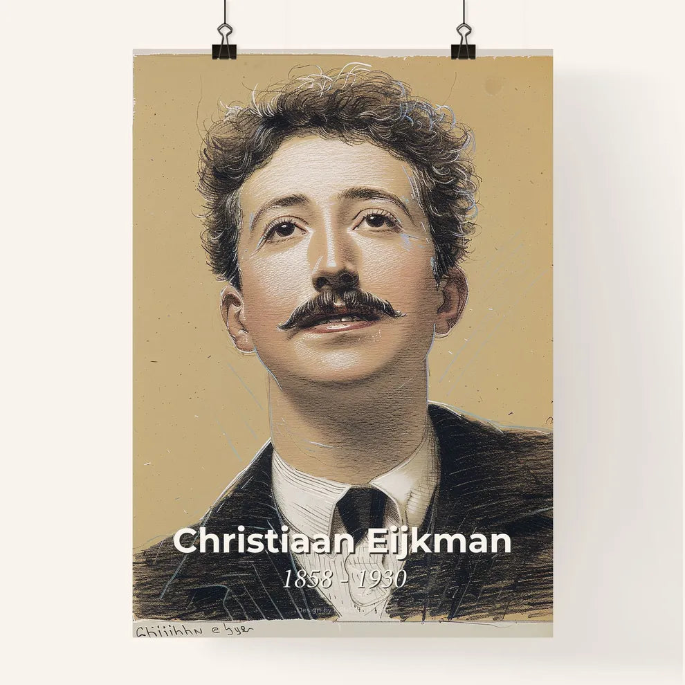 Radiant Tribute to Christiaan Eijkman Poster