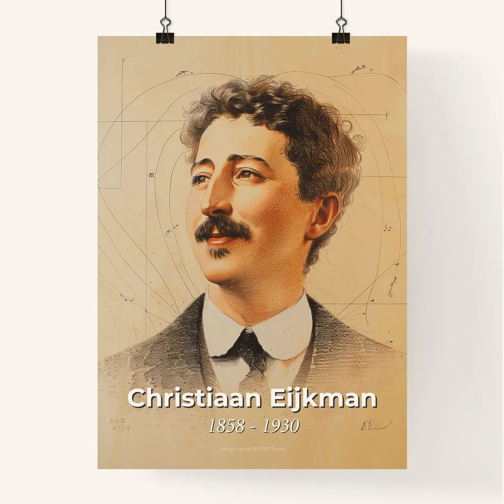 Radiant Tribute to Christiaan Eijkman Poster