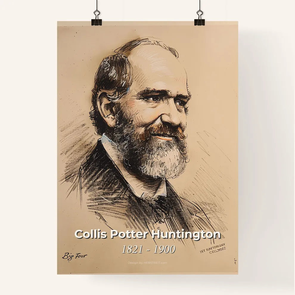 Collis Potter Huntington Poster